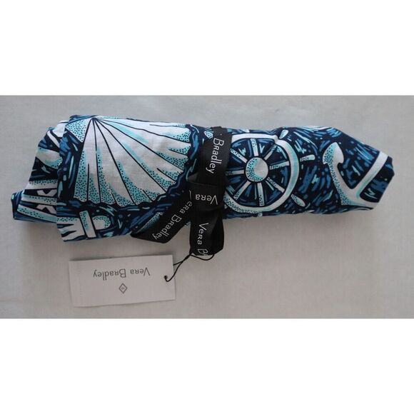 Vera Bradley 29017-11529 One Size Navy Shore Enough Nautical Print Kitchen Apron - Picture 3 of 4